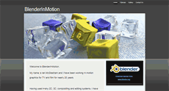 Desktop Screenshot of blenderinmotion.com