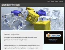 Tablet Screenshot of blenderinmotion.com